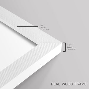 Colorful geometric landscape artwork depicting a coastal view with blue waters and green hills during daytime