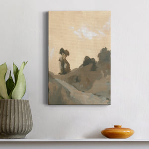 Hillside Walking Path VI - Canvas Art Print