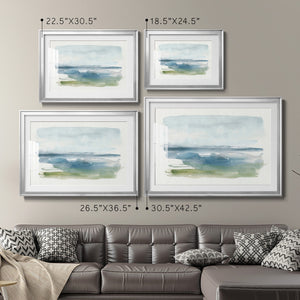 Coastline Splash IV - Modern Framed Art Print