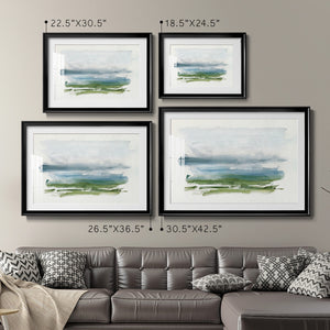 Coastline Splash III - Modern Framed Art Print