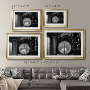 Vroom III - Modern Framed Art Print