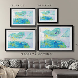 Smooth Sailing in the Heartland - Modern Framed Art Print