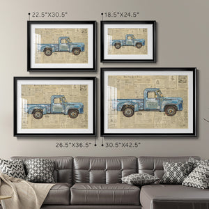 George's '53 Ford - Modern Framed Art Print