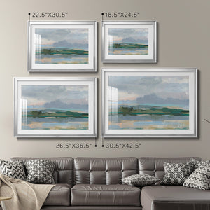Twilight Vista Study II - Modern Framed Art Print