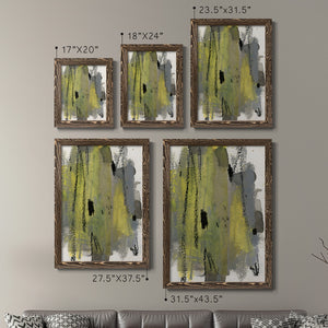 Loft Pastel I - Barnwood Framed Canvas Set