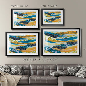 Feathery III - Modern Framed Art Print
