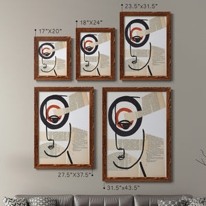 Faces of A Century I - Barnwood Framed Canvas Set