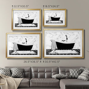 Modern Bath I Premium Framed Print - Ready to Hang