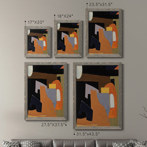 The Olive Press Rooom - Barnwood Framed Canvas Set