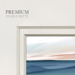 Shifting Seas Premium Framed Print Double Matboard