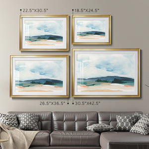Pastel Vista II - Modern Framed Art Print