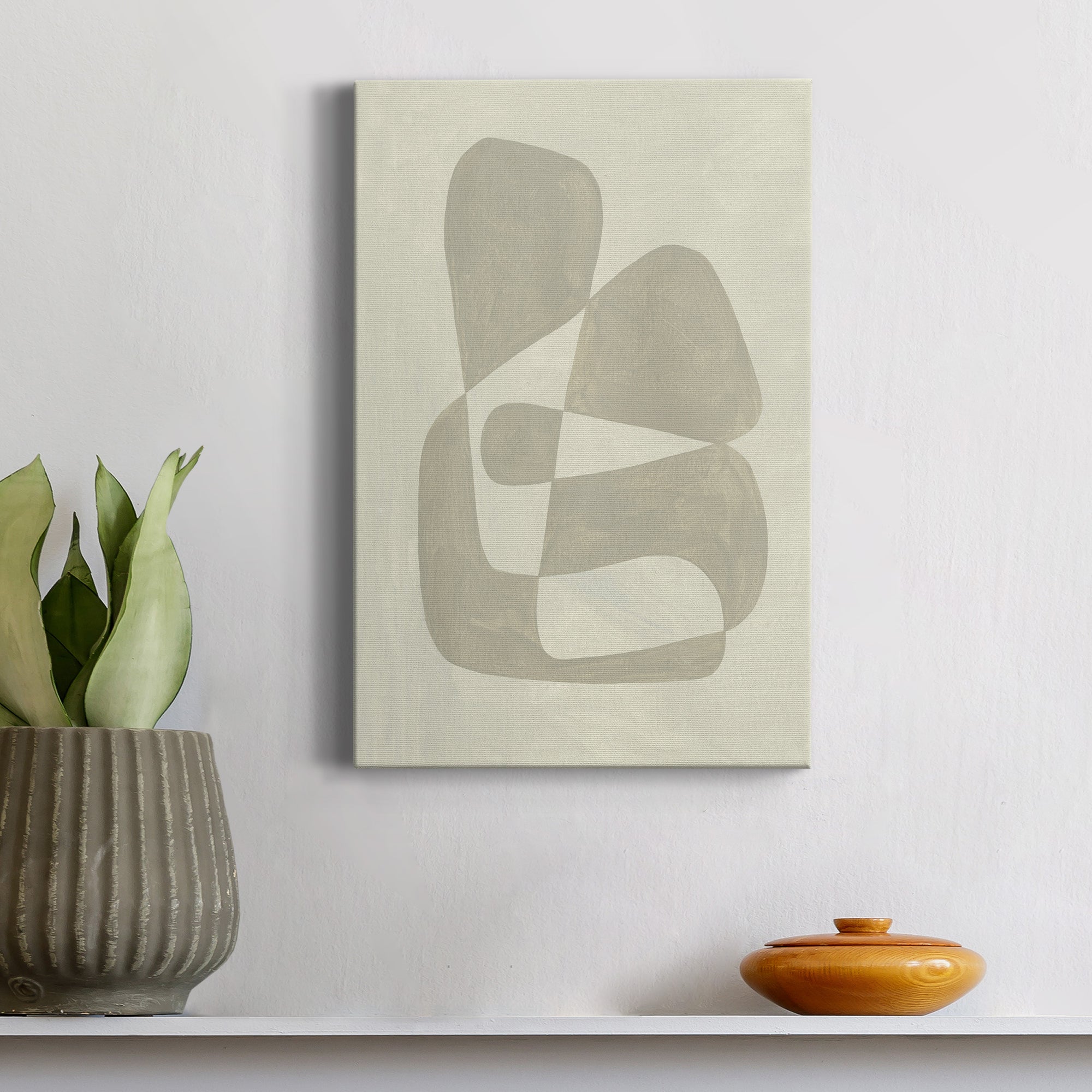 Soft Shape II Premium Gallery Wrapped Canvas - Ready to Hang