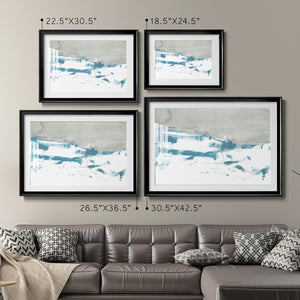 Meta Land II - Modern Framed Art Print