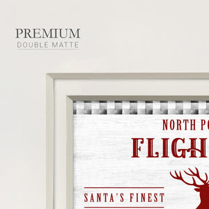 Flight School Premium Framed Print Double Matboard