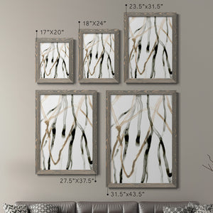 Runnel XI - Barnwood Framed Canvas Set