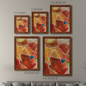 Primary Connection VII - Barnwood Framed Canvas Set