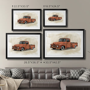 Pickup IV - Modern Framed Art Print