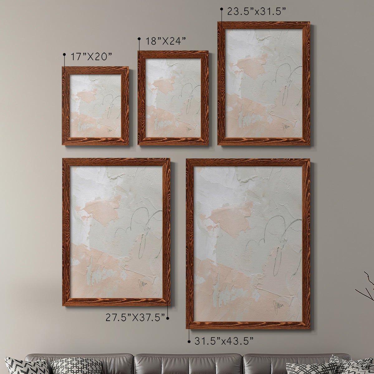 Twitch I - Premium Framed Canvas 2 Piece Set - Ready to Hang