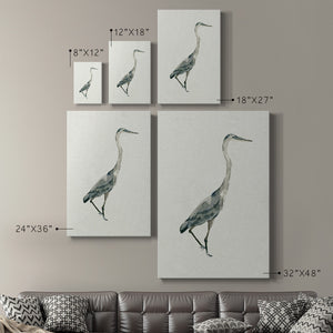 Saltwater Herons I  Premium Gallery Wrapped Canvas - Ready to Hang
