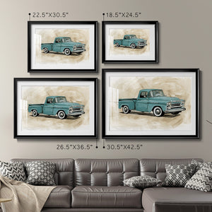 Pickup III - Modern Framed Art Print