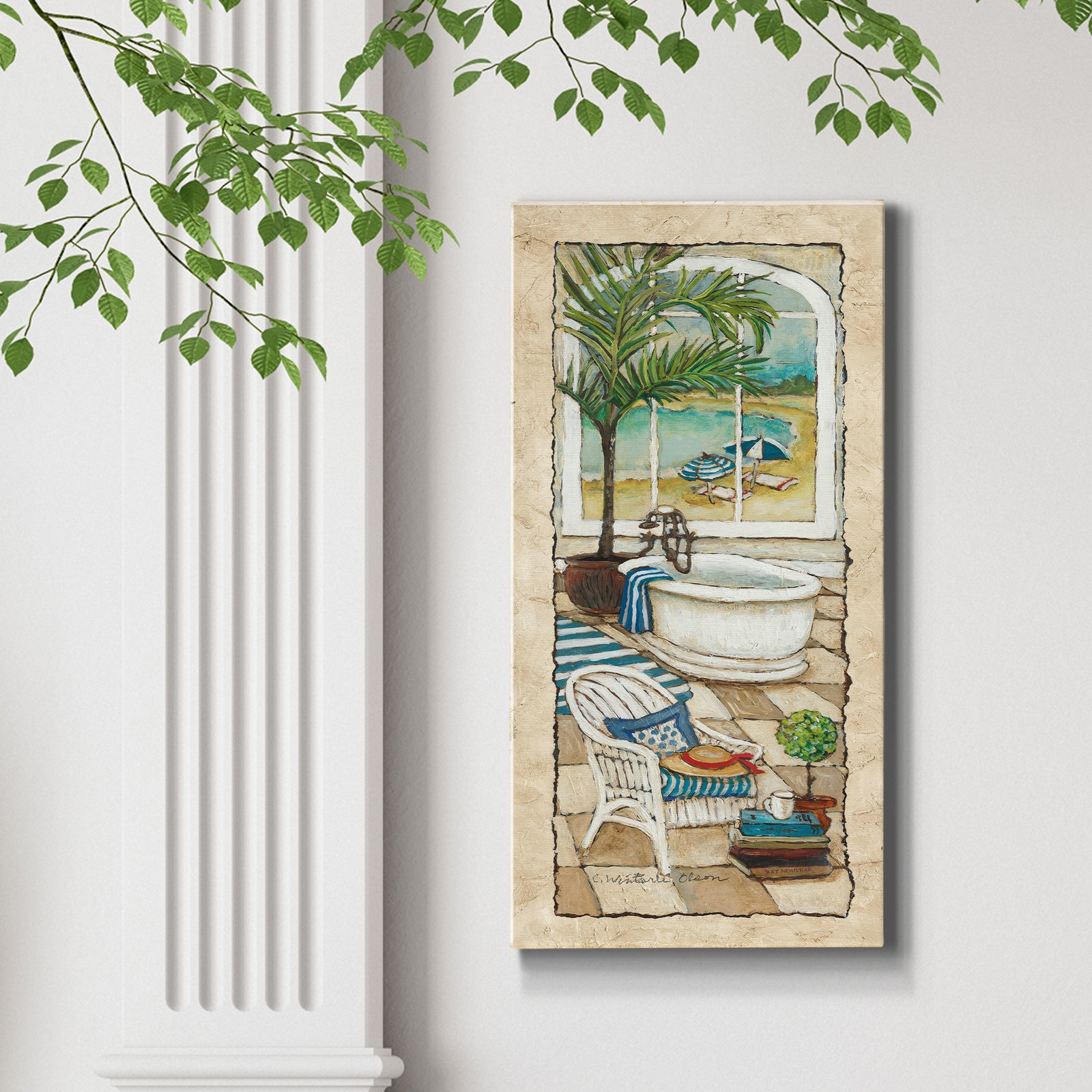 Day In Paradise I - Canvas Art Print