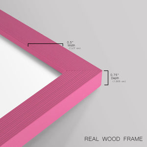 Colorful geometric landscape artwork depicting a coastal view with blue waters and green hills during daytime