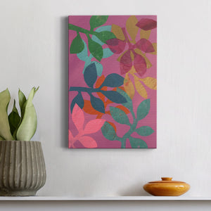 Vivid Stems V - Canvas Art Print