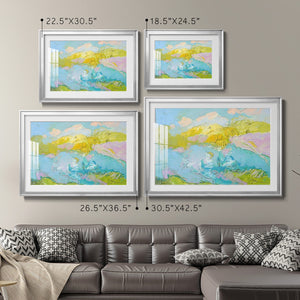 Learning to Fly - Modern Framed Art Print