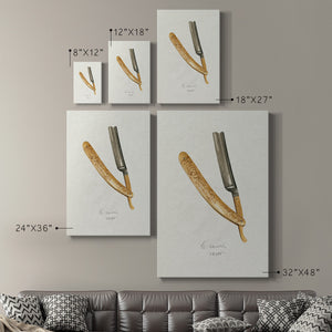 Gilded Toiletries I Premium Gallery Wrapped Canvas - Ready to Hang