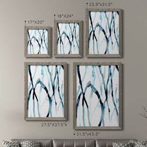 Runnel I - Barnwood Framed Canvas Set