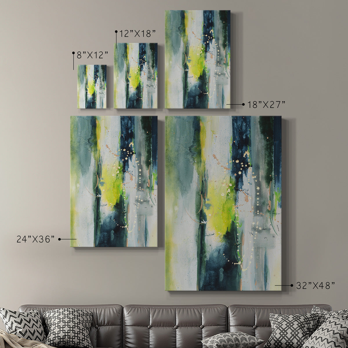 Treetops I Premium Gallery Wrapped Canvas - Ready to Hang