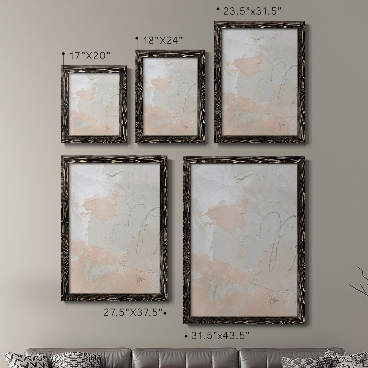 Twitch I - Premium Framed Canvas 2 Piece Set - Ready to Hang