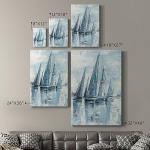 Regatta I Premium Gallery Wrapped Canvas - Ready to Hang