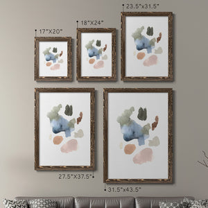 Fresh Start I - Barnwood Framed Canvas Set