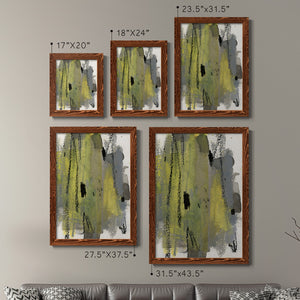Loft Pastel I - Barnwood Framed Canvas Set