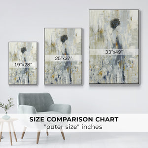 Fond Reflections - Framed Premium Gallery Wrapped Canvas L Frame - Ready to Hang