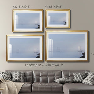 In the Mist - Modern Framed Art Print
