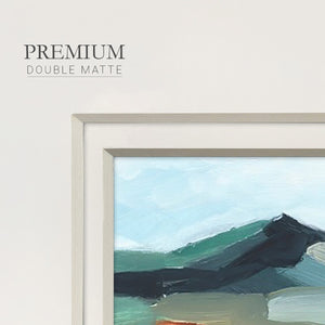 Autumn Mountains I Premium Framed Print Double Matboard