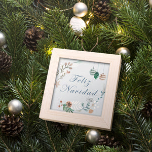 Feliz Navidad, Handmade Ornament