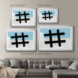 Hashtag - Modern Framed Art Print