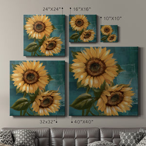 Sunflowers IV-Premium Gallery Wrapped Canvas - Ready to Hang