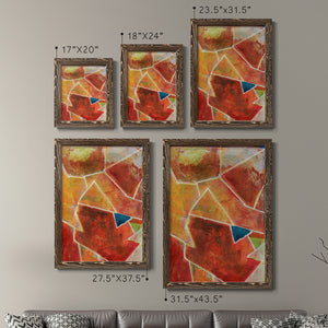 Primary Connection VII - Barnwood Framed Canvas Set
