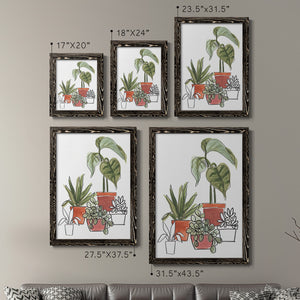 Home Grown I - Premium Framed Canvas 2 Piece Set - Ready to Hang