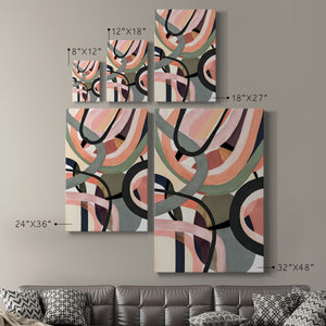 Pastel Tangle I - Canvas Art Print