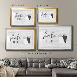 Shake it Up - Modern Framed Art Print
