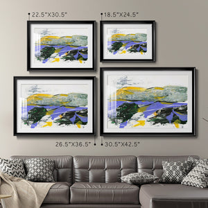 Silent Mountain IV - Modern Framed Art Print