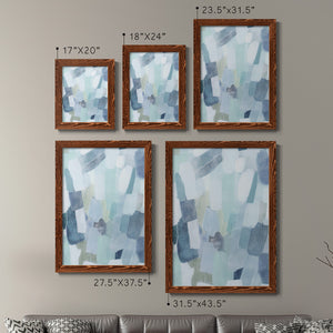 Dusky Gale I - Barnwood Framed Canvas Set