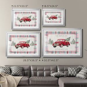 Indigo Kelp II - Modern Framed Art Print