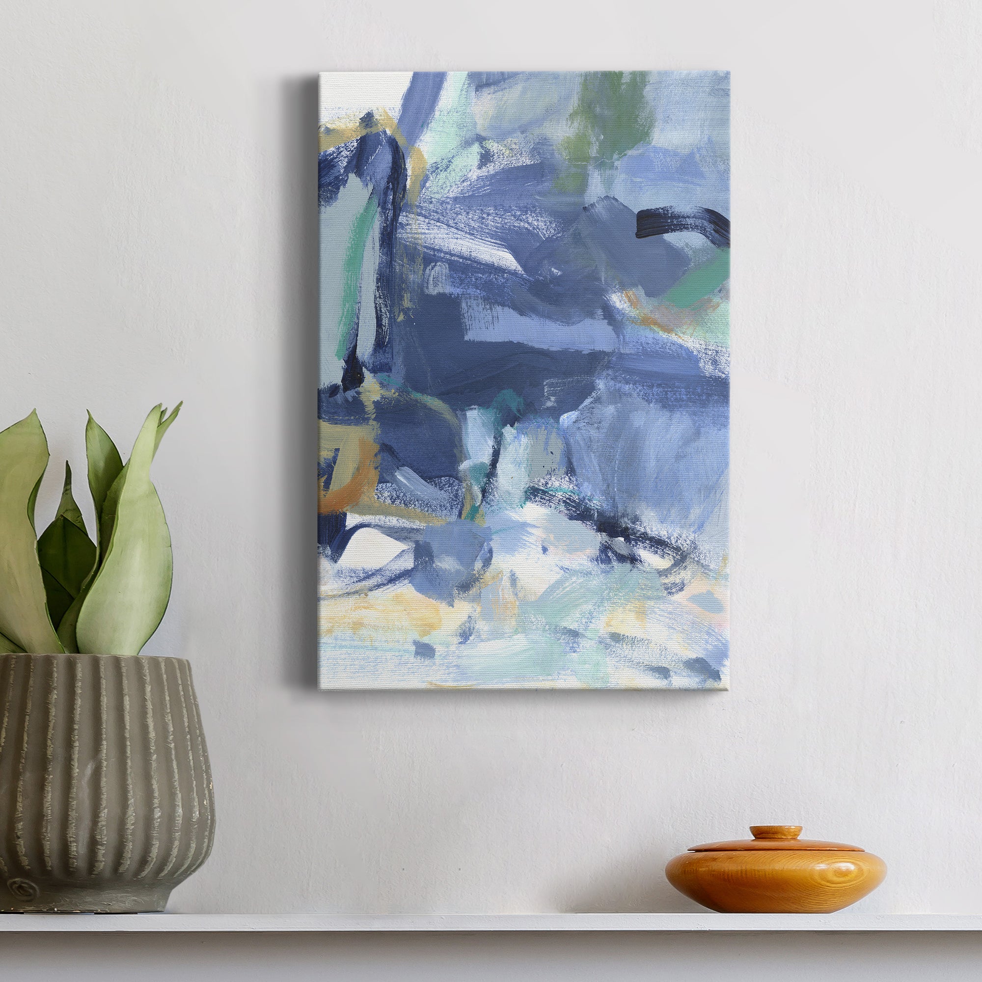 Blue Room I Premium Gallery Wrapped Canvas - Ready to Hang