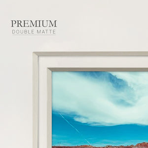 New Mexico Drive I Premium Framed Print Double Matboard
